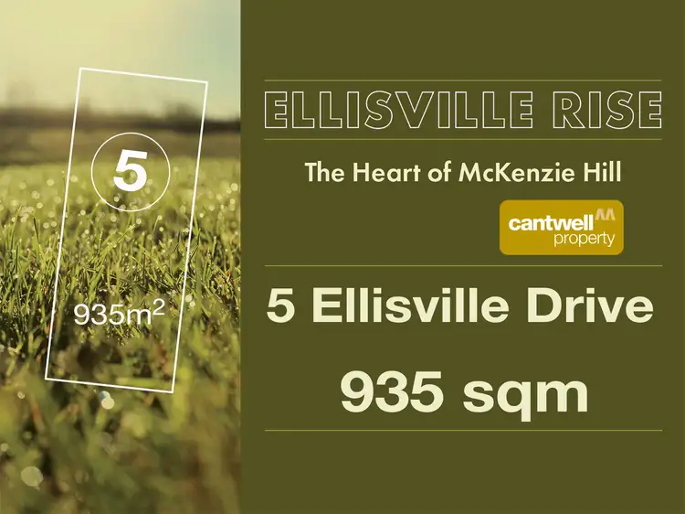 Main view of Homely land listing, 5 Ellisville Drive, Mckenzie Hill VIC 3451