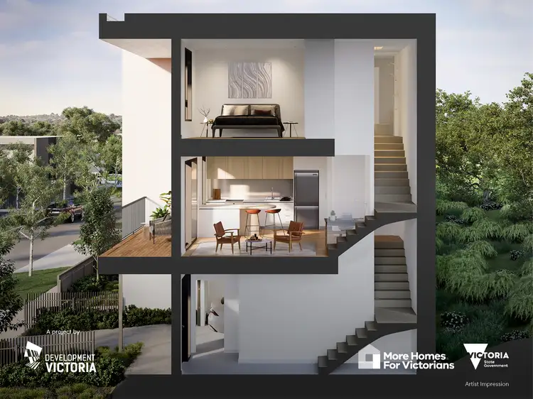Second view of Homely townhouse listing, Lot 514/247 St Albans Road, Sunshine North VIC 3020