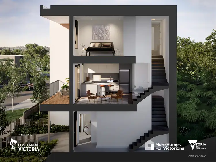 Third view of Homely townhouse listing, Lot 514/247 St Albans Road, Sunshine North VIC 3020
