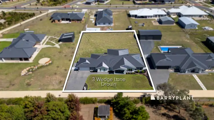 Fifth view of Homely house listing, 3 Wedge Lane, Drouin VIC 3818