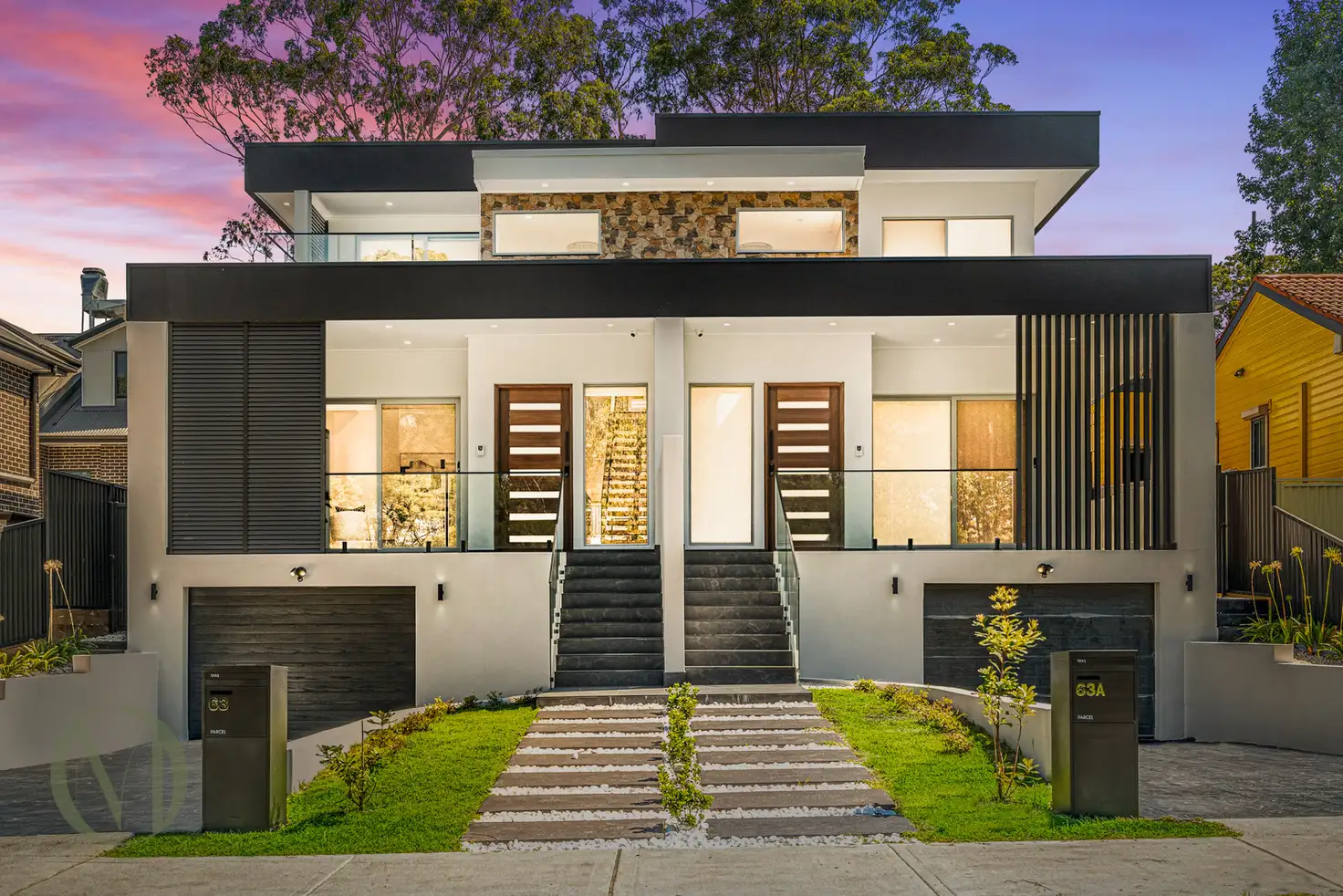 Main view of Homely semi-detached listing, 63 Moffatts Drive, Dundas Valley NSW 2117