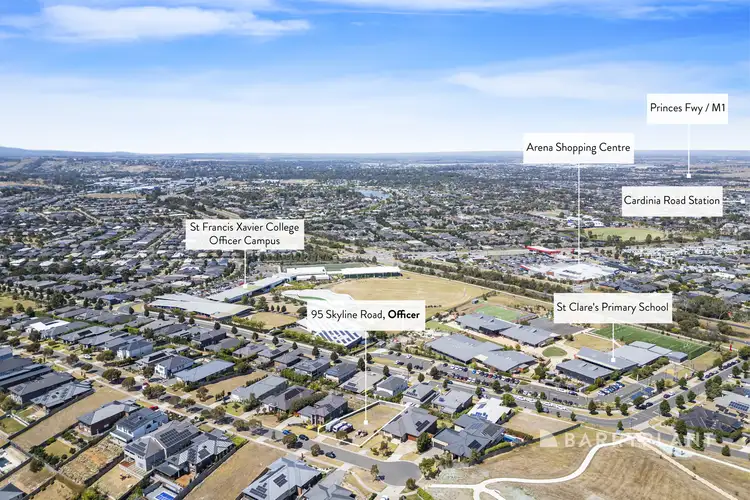 Second view of Homely land listing, 95 Skyline Drive, Officer VIC 3809