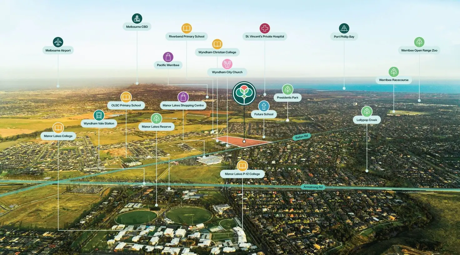 Main view of Homely land listing, LOT 140, 3 Trapdoor Street, Wyndham Vale VIC 3024