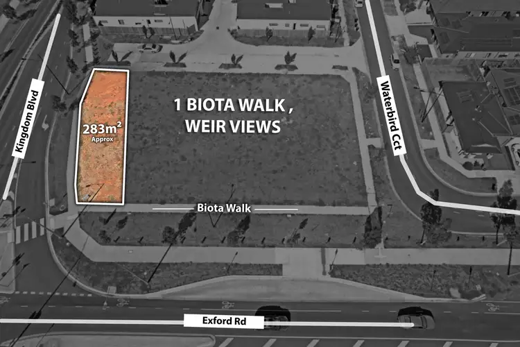 Second view of Homely land listing, 1 Biota Walk, Weir Views VIC 3338