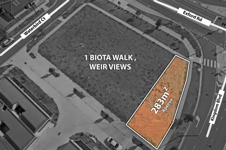 Fourth view of Homely land listing, 1 Biota Walk, Weir Views VIC 3338