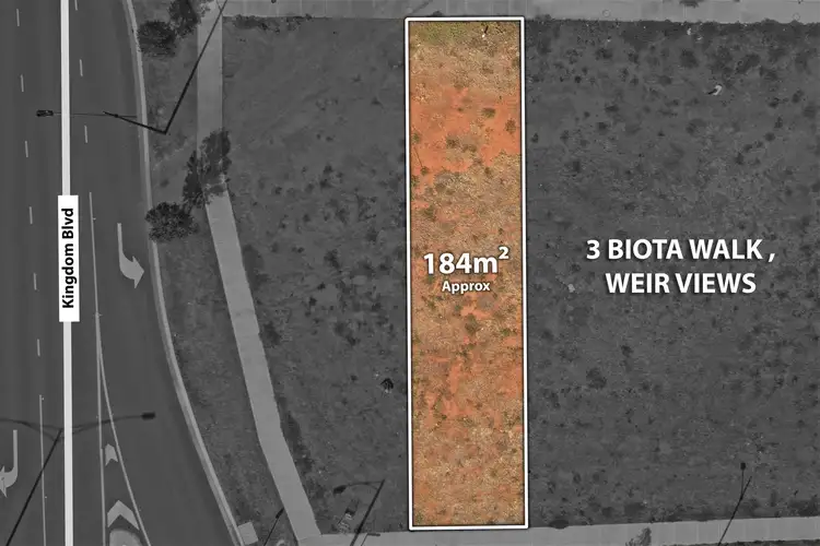 Second view of Homely land listing, 3 Biota Walk, Weir Views VIC 3338