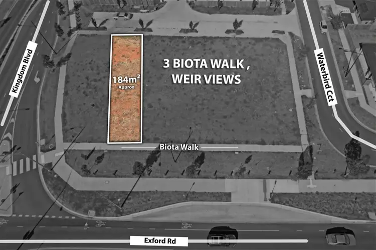 Fourth view of Homely land listing, 3 Biota Walk, Weir Views VIC 3338