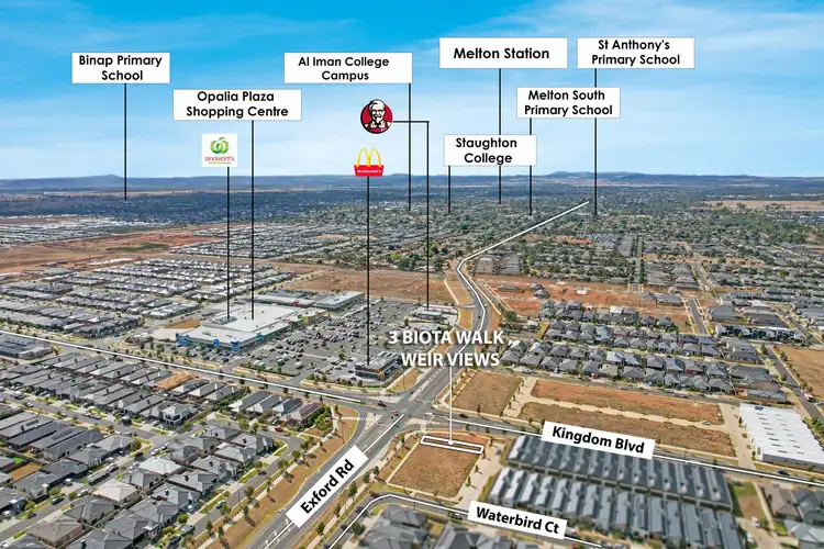 Fifth view of Homely land listing, 3 Biota Walk, Weir Views VIC 3338