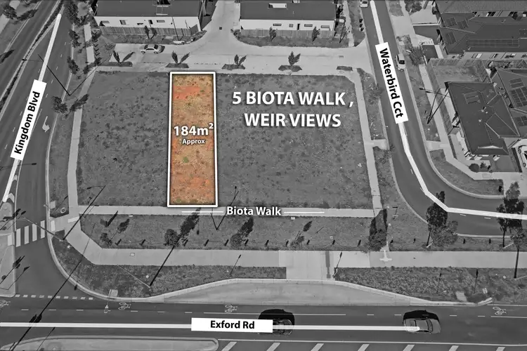 Third view of Homely land listing, 5 Biota Walk, Weir Views VIC 3338