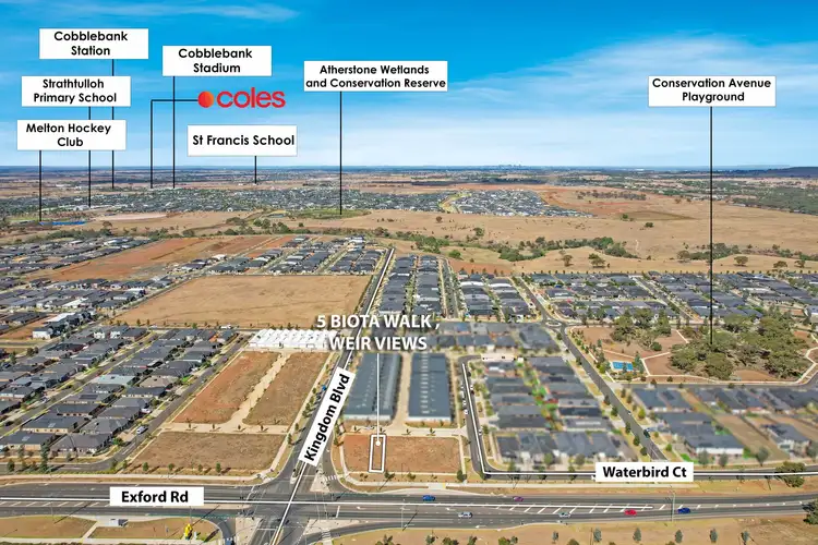 Sixth view of Homely land listing, 5 Biota Walk, Weir Views VIC 3338