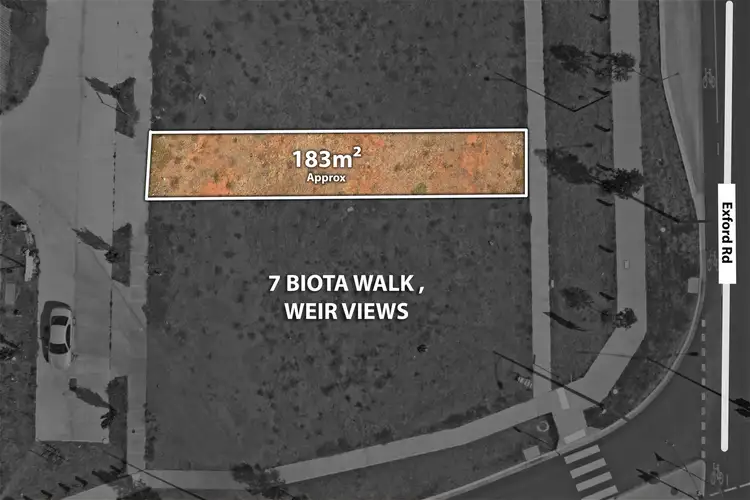 Second view of Homely land listing, 7 Biota Walk, Weir Views VIC 3338