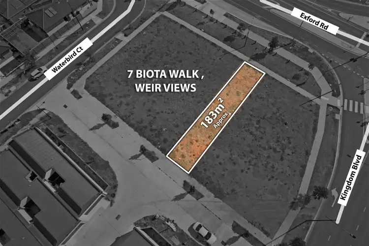 Third view of Homely land listing, 7 Biota Walk, Weir Views VIC 3338