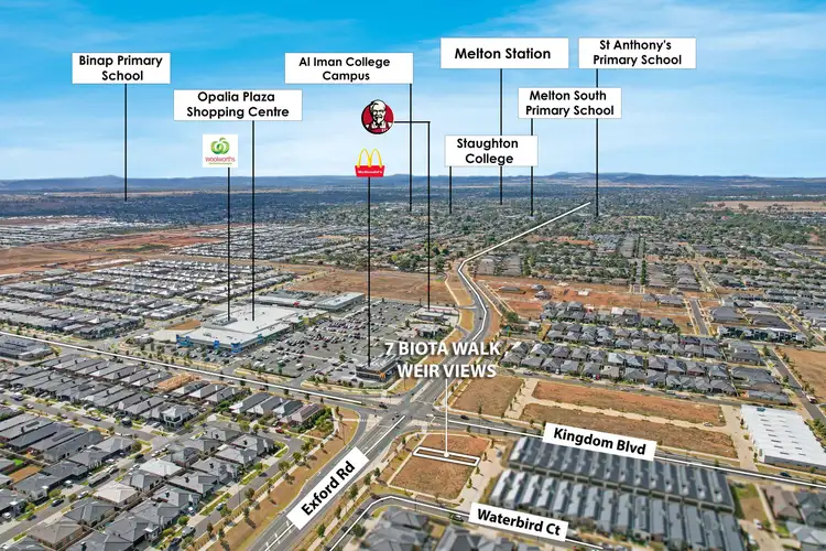Seventh view of Homely land listing, 7 Biota Walk, Weir Views VIC 3338