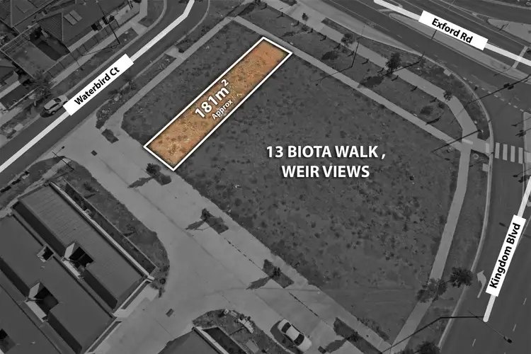 Second view of Homely land listing, 13 Biota Walk, Weir Views VIC 3338