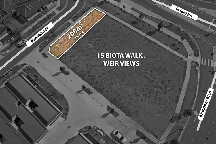 Fourth view of Homely land listing, 15 Biota Walk, Weir Views VIC 3338
