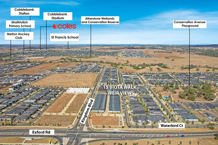 Sixth view of Homely land listing, 15 Biota Walk, Weir Views VIC 3338