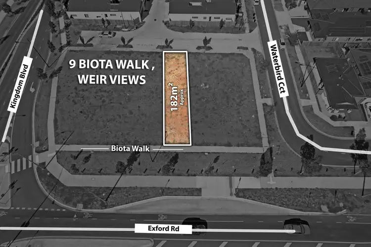 Second view of Homely land listing, 9 Biota Walk, Weir Views VIC 3338