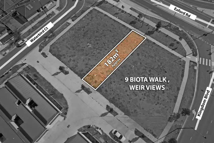 Third view of Homely land listing, 9 Biota Walk, Weir Views VIC 3338