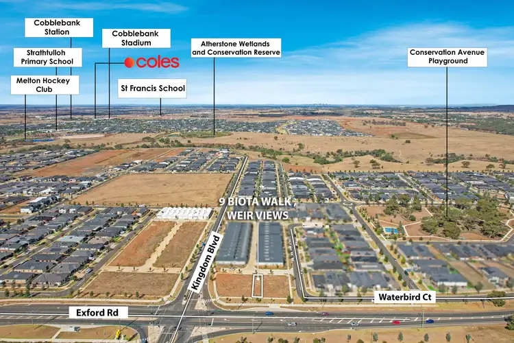 Sixth view of Homely land listing, 9 Biota Walk, Weir Views VIC 3338