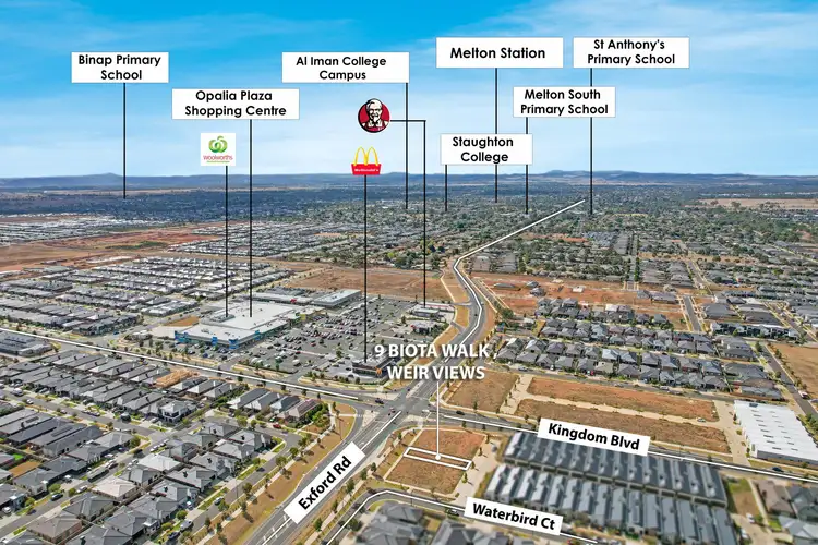 Seventh view of Homely land listing, 9 Biota Walk, Weir Views VIC 3338