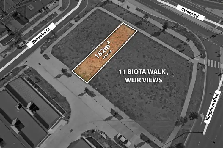 Third view of Homely land listing, 11 Biota Walk, Weir Views VIC 3338