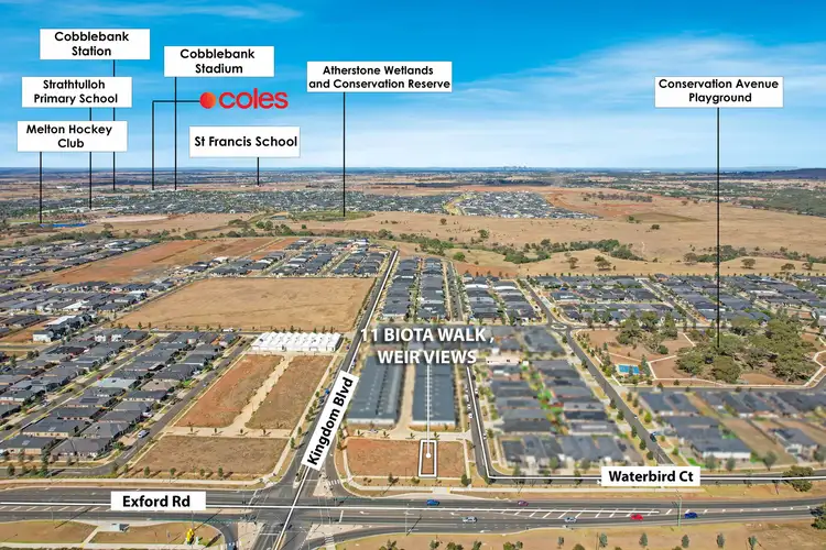 Seventh view of Homely land listing, 11 Biota Walk, Weir Views VIC 3338