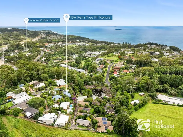 Second view of Homely house listing, 13A Fern Tree Place, Korora NSW 2450