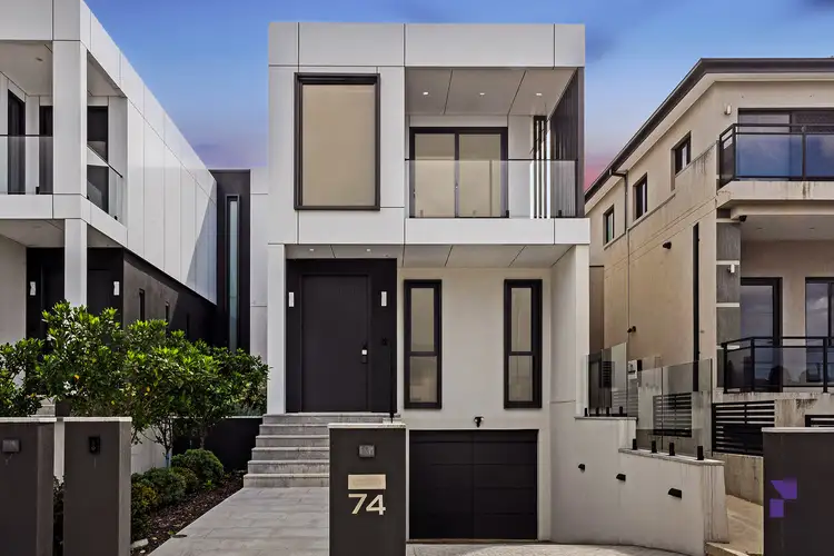 Main view of Homely semi-detached listing, 74 Maiden Street, Greenacre NSW 2190