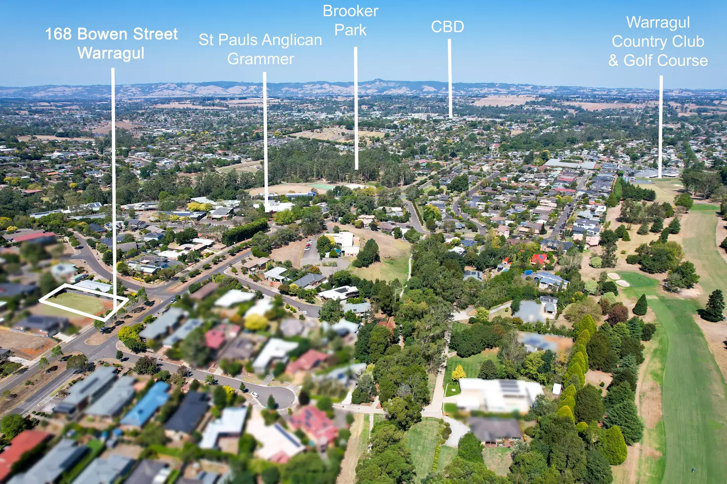 Main view of Homely land listing, 168 Bowen Street, Warragul VIC 3820