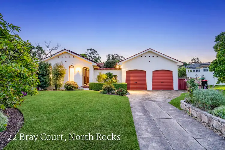 Main view of Homely house listing, 22 Bray Court, North Rocks NSW 2151