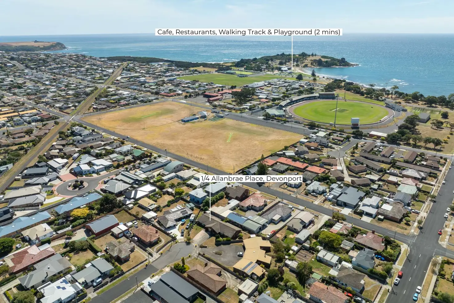 Main view of Homely unit listing, 1/4 Allanbrae Place, Devonport TAS 7310