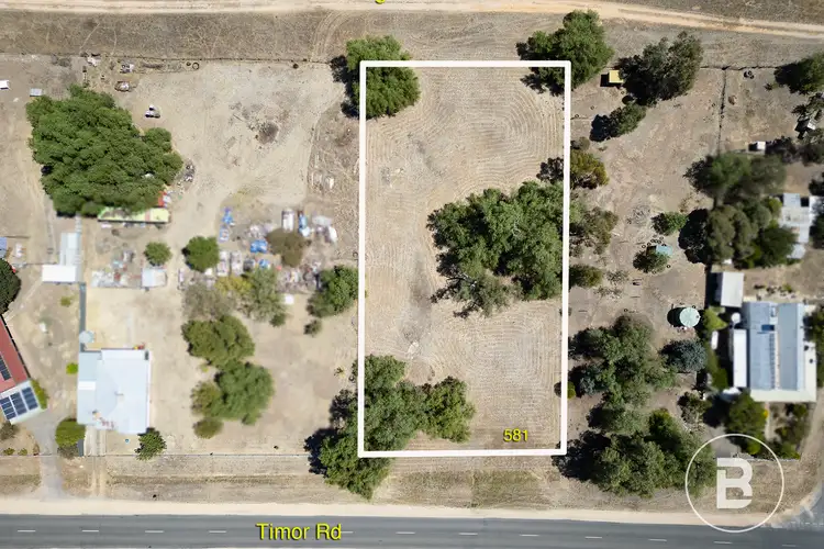 Main view of Homely land listing, 581 Timor Road, Bowenvale VIC 3465