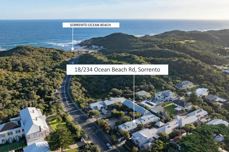 Main view of Homely house listing, 18/234 Ocean Beach Road, Sorrento VIC 3943