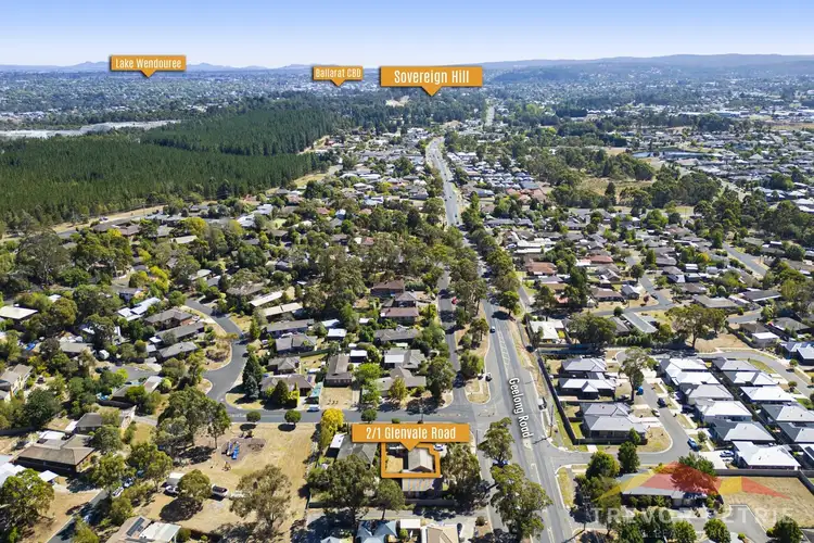 Second view of Homely unit listing, 2/1 Glenvale Road, Mount Clear VIC 3350