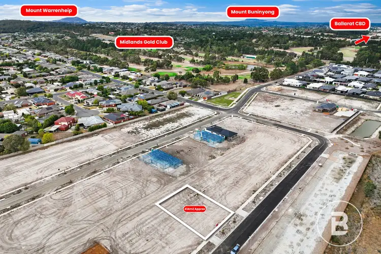 Second view of Homely land listing, 55 Divot Circuit, Invermay Park VIC 3350