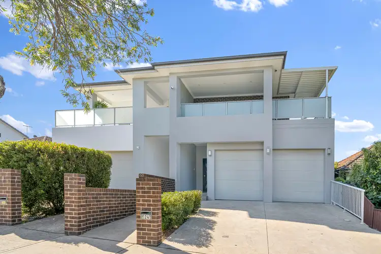 Main view of Homely semi-detached listing, 24 Lawford Street, Greenacre NSW 2190