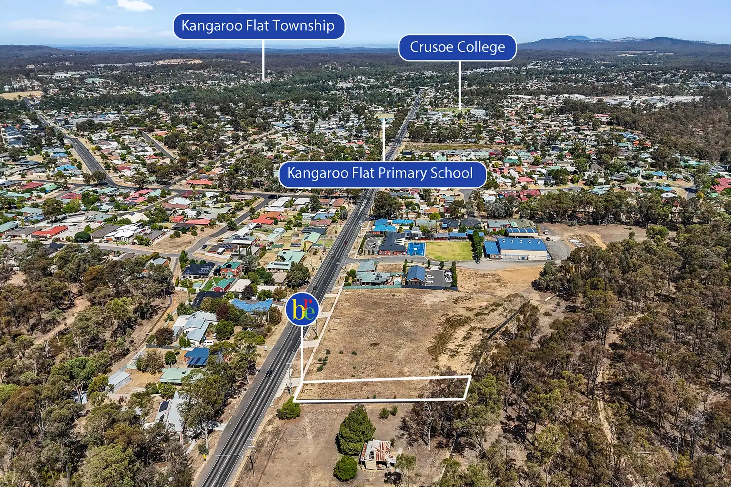 Main view of Homely land listing, 177 Olympic Parade, Kangaroo Flat VIC 3555