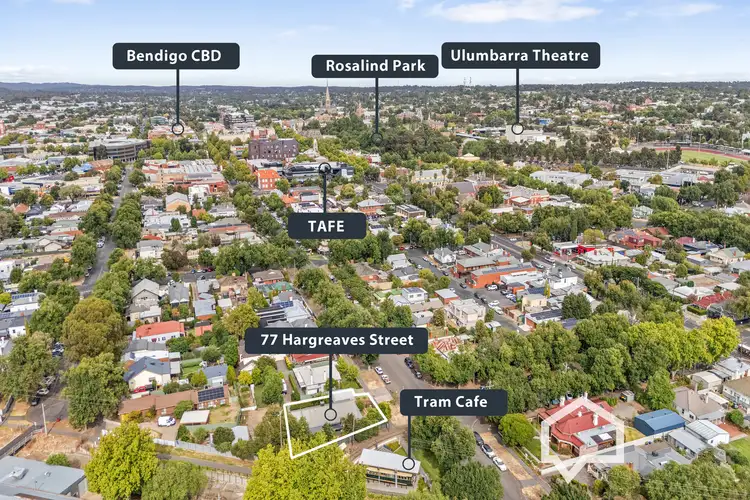Second view of Homely house listing, 77 Hargreaves Street, Bendigo VIC 3550