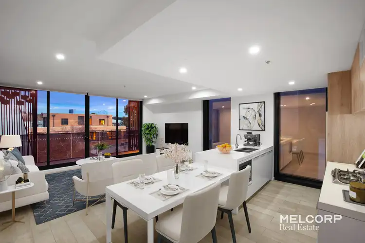 Second view of Homely apartment listing, 308/275 Abbotsford Street, North Melbourne VIC 3051