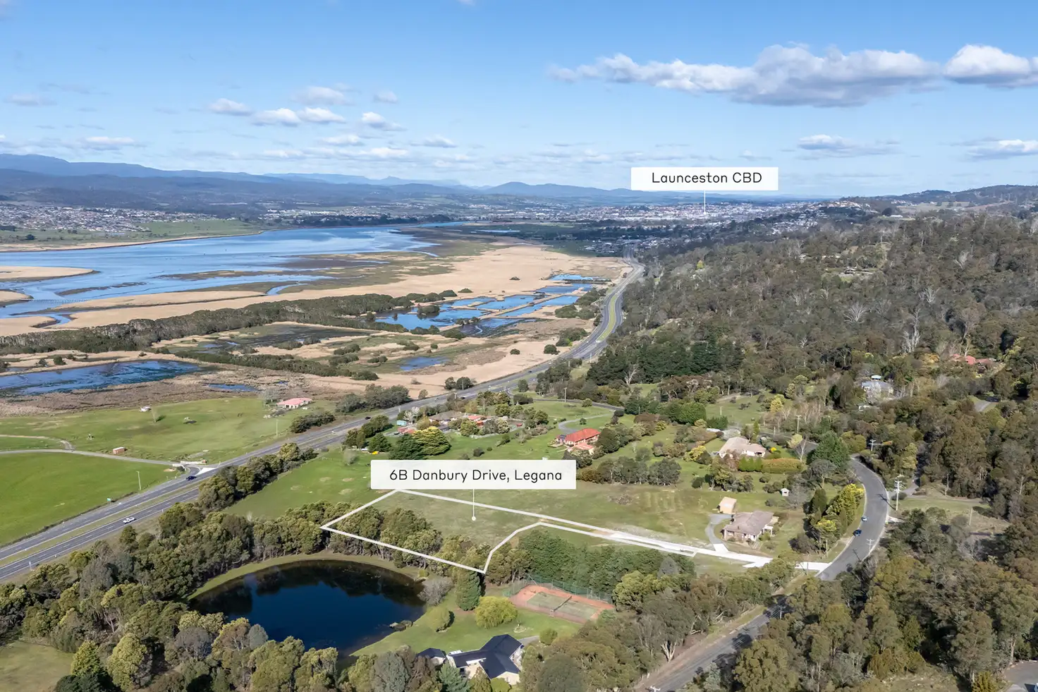 Main view of Homely land listing, LOT 3, 6 Danbury Drive, Legana TAS 7277