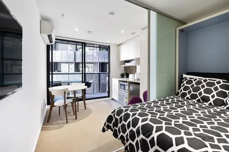 Third view of Homely apartment listing, 309/243 Franklin Street, Melbourne VIC 3000
