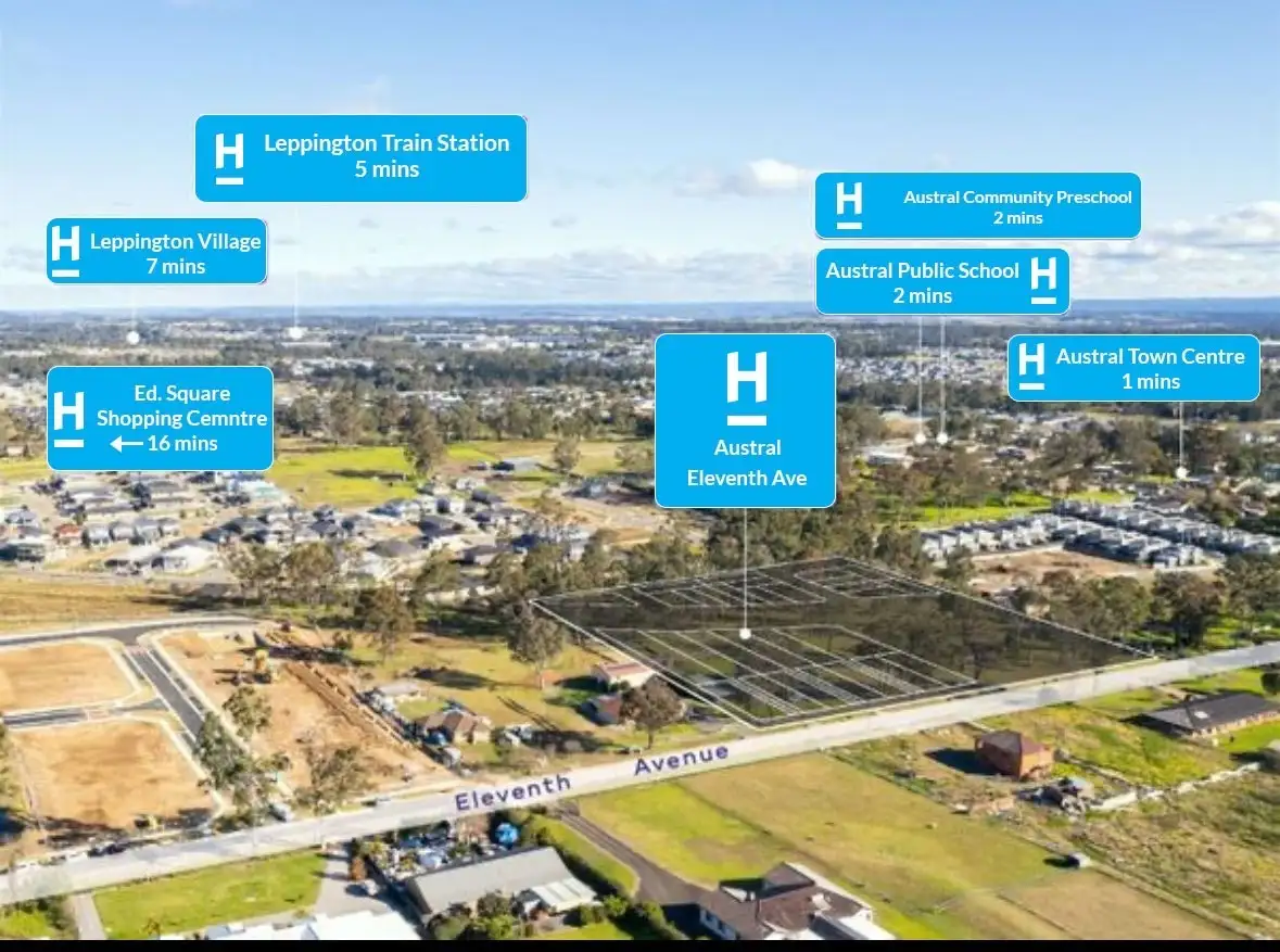 Main view of Homely land listing, Eleventh Avenue, Austral NSW 2179