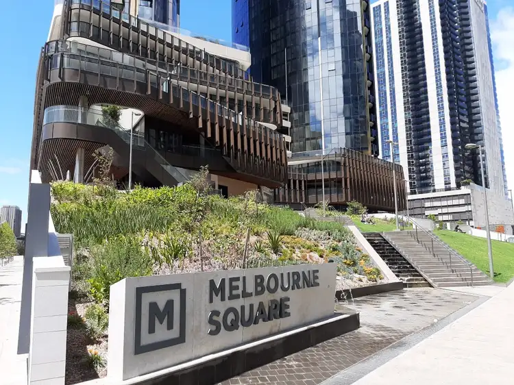Main view of Homely apartment listing, 2306/11 Bale Circuit, Southbank VIC 3006