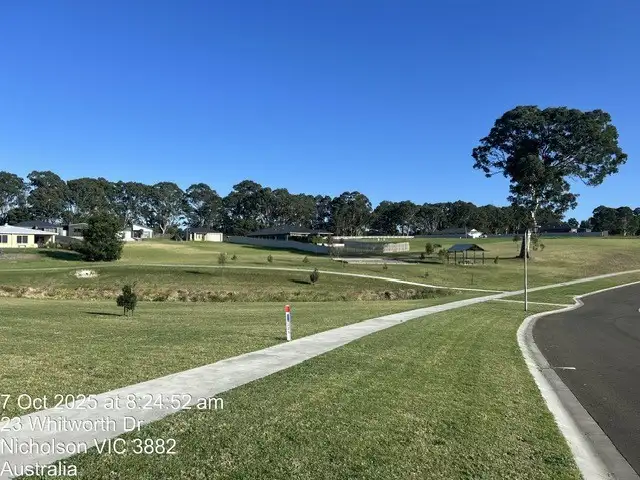 Second view of Homely land listing, LOT Lot 14, 51 Whitworth Drive, Nicholson VIC 3882