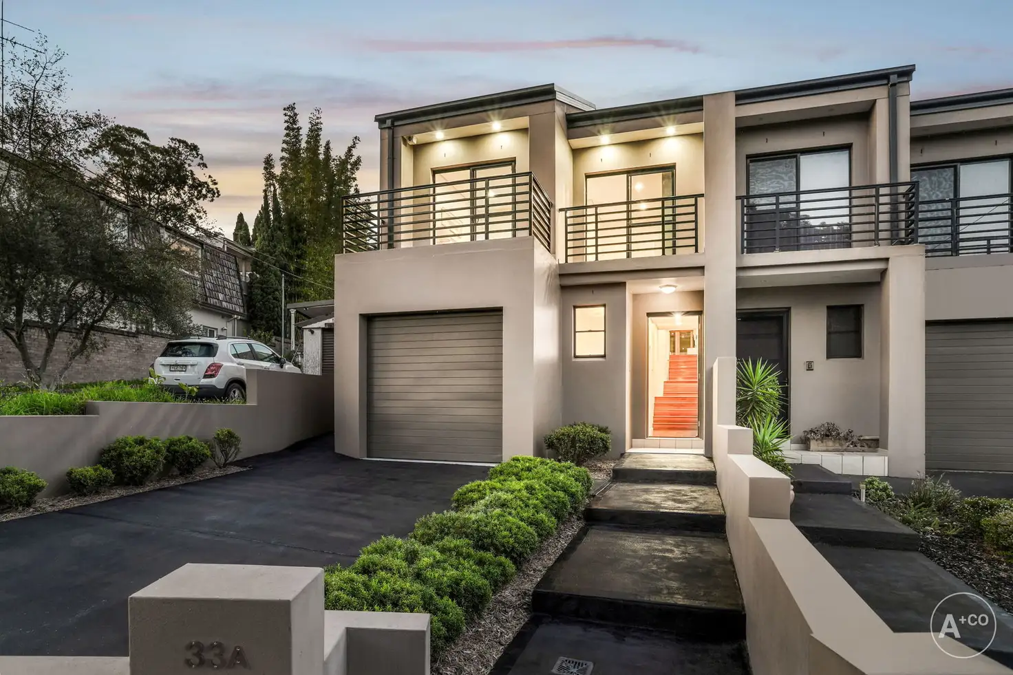 Main view of Homely semi-detached listing, 33A Highcliff Road, Earlwood NSW 2206