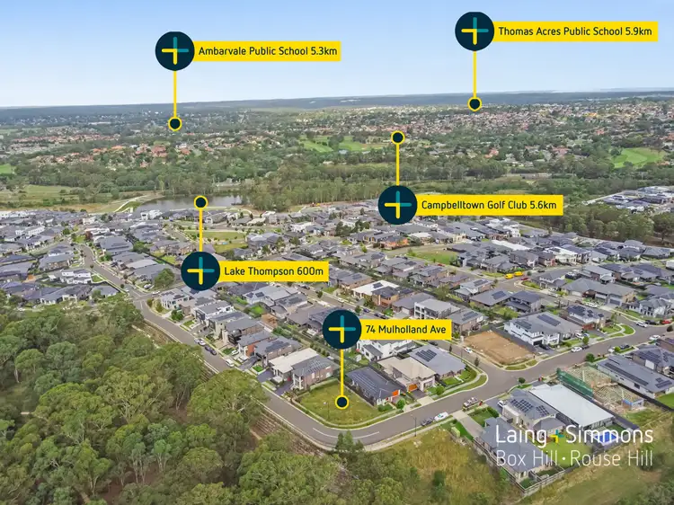 Fourth view of Homely land listing, 74 Mulholland Avenue, Campbelltown NSW 2560
