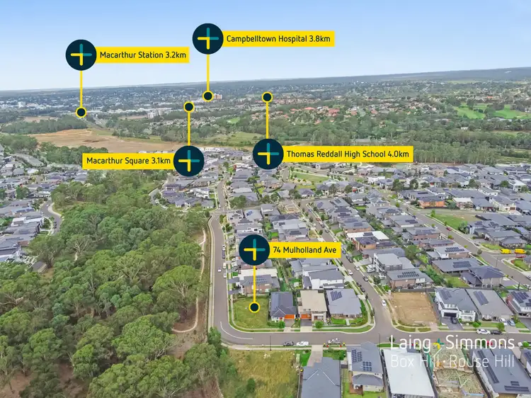 Fifth view of Homely land listing, 74 Mulholland Avenue, Campbelltown NSW 2560