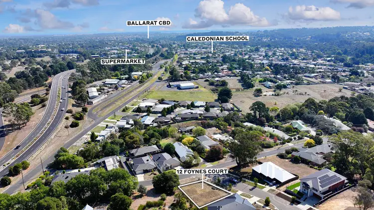 Fourth view of Homely land listing, 12 Foynes Court, Brown Hill VIC 3350