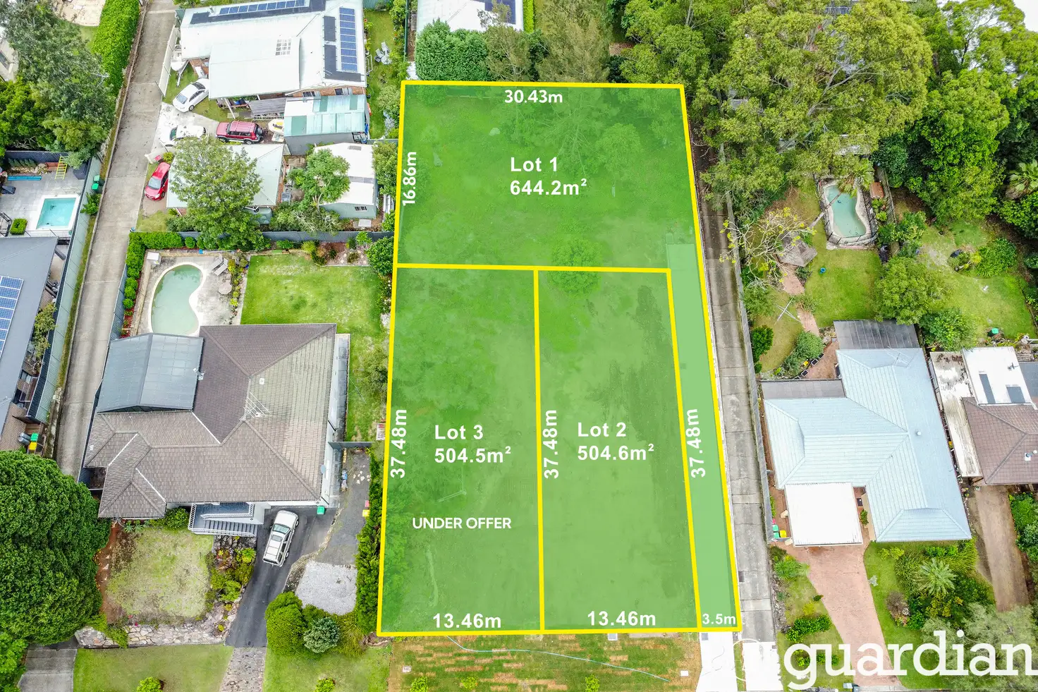 Main view of Homely land listing, 23-25 Sylvan Street, Galston NSW 2159