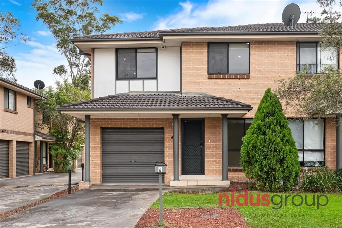Main view of Homely townhouse listing, 6/1-7 Perrin Avenue, Plumpton NSW 2761